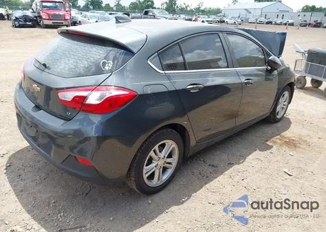 2018 Chevrolet Cruze Lt Auto из США, поврежденный, VIN 3G1BE6SM7JS597499